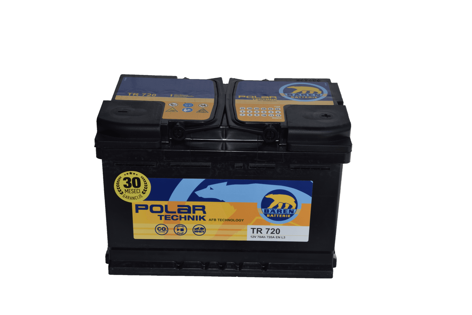 BAREN Akumulator AFB 70Ah 680A/En