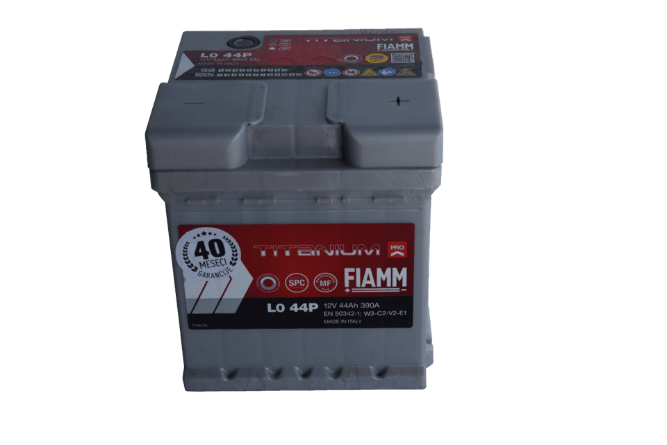 FIAMM TITANIUM PRO Akumulator 44Ah 390A/En