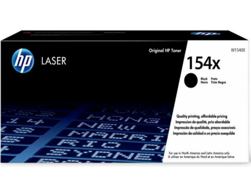HP Toner 154X Black Original Reload Kit crni