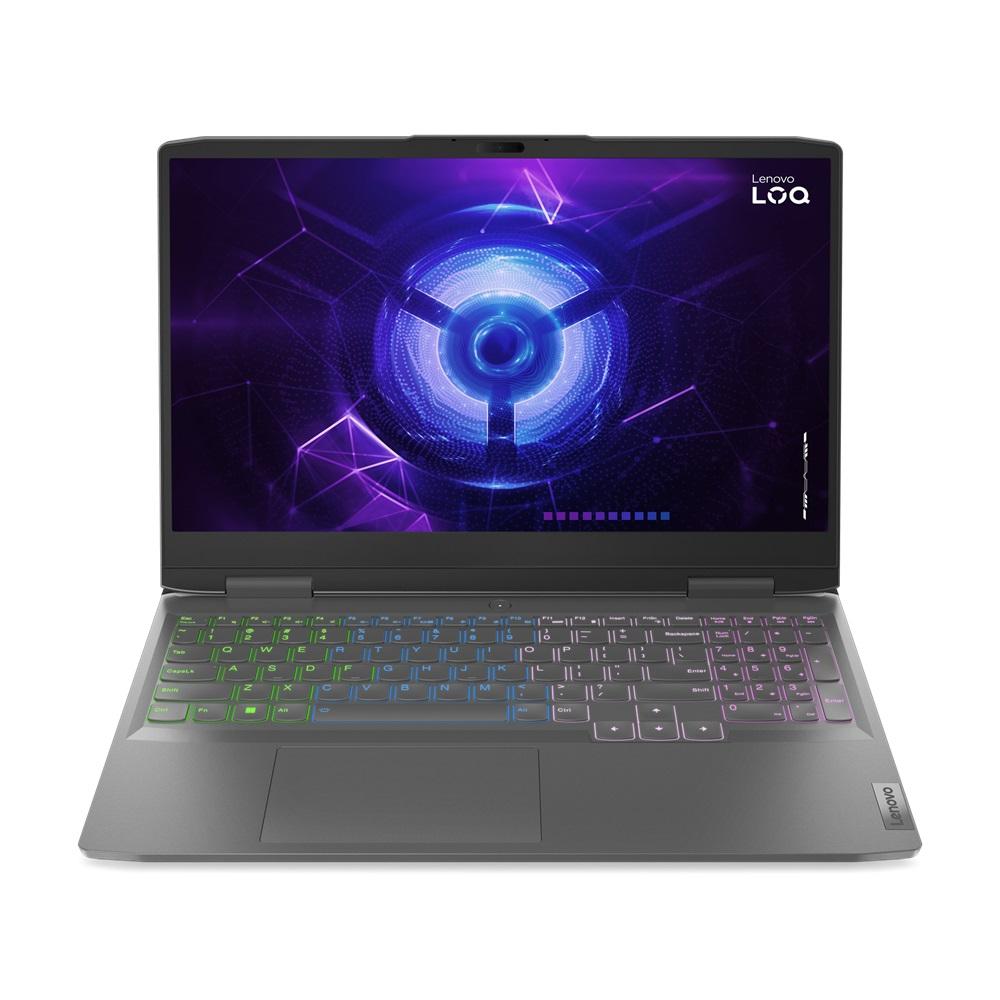 LENOVO 82XV00R0YA LOQ 15IRH8 Gaming laptop, 15.6", i5-12450H, 16GB, 512GB SSD, FHD, IPS, 144Hz, RTX4050/6GB, DOS, Tamno Sivi