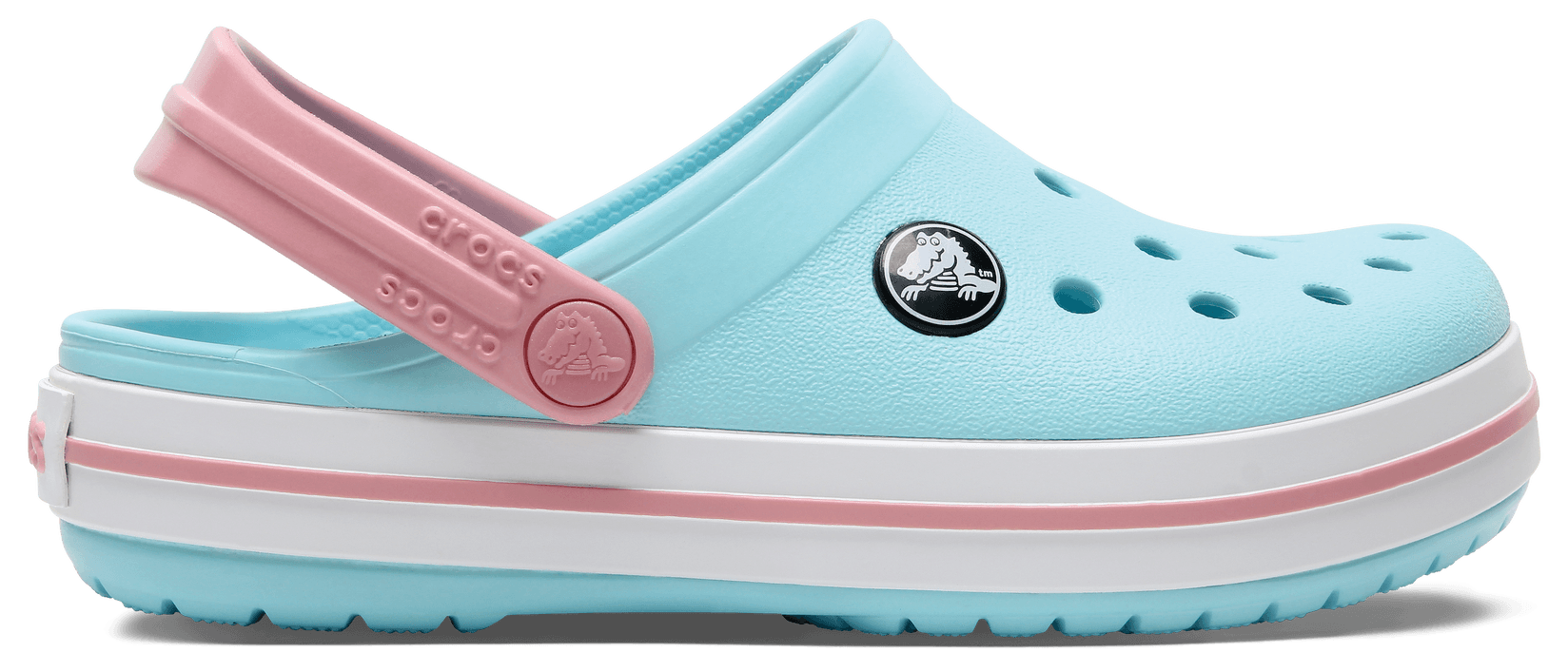 CROCS Papuče za devojčice Crocband 207005-4S3, Svetloplave