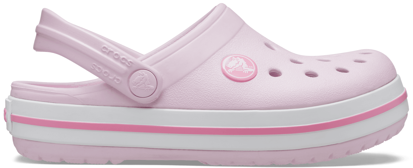 CROCS Papuče za devojčice Crocband 207005-6GD, Roze