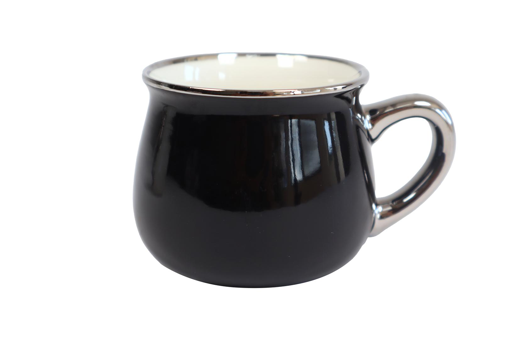 Sigma Šolja RXG-N231718D, 180ml, Porcelan, Crna