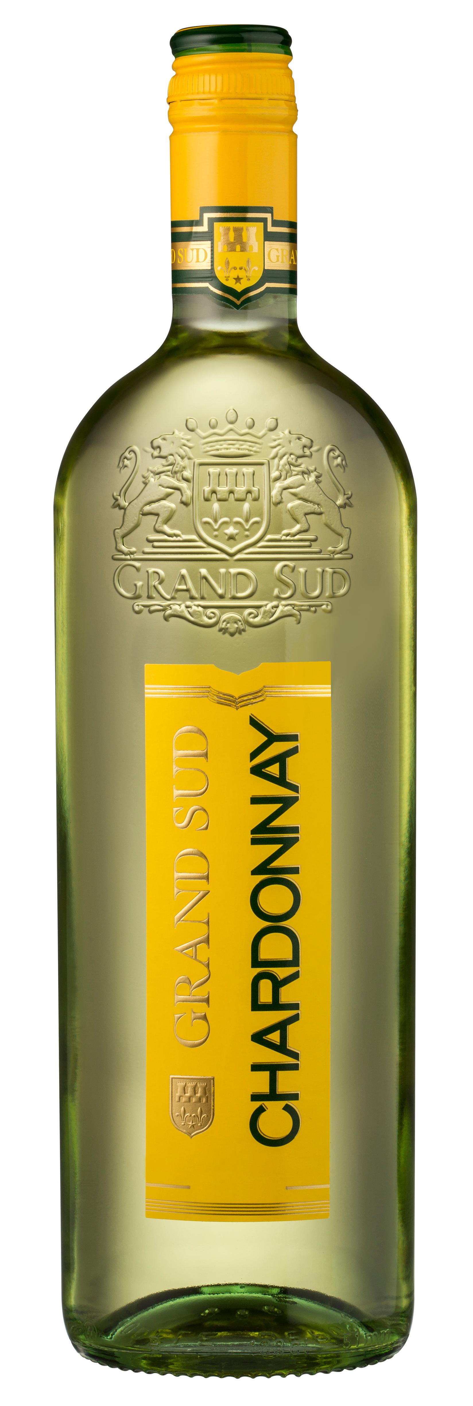 GRAND SUD Chardonnay vino, 1l