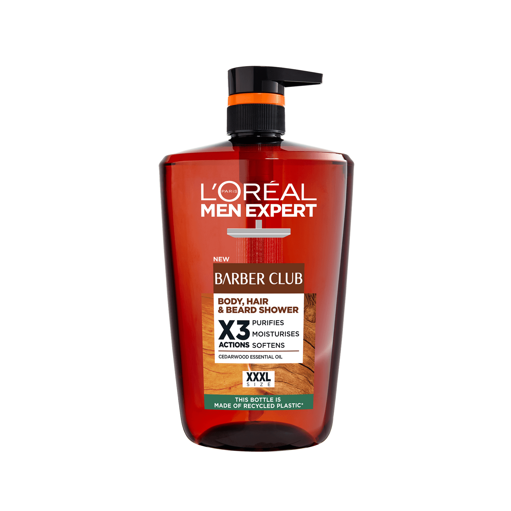 L'oreal Gel za tuširanje Barber Мen expert, 1000ml