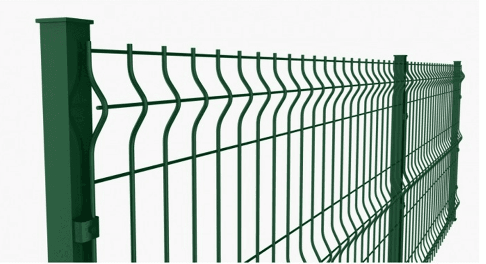 3D Panelna ograda 2.5m x 1.23, 4mm, Pocinkovana i plastificirana, Zelena RAL 6005