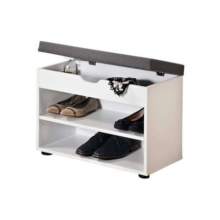 Kesper Mini cipelarnik sa jastukom za sedenje KSP15914, 60x45x30 cm, Beli