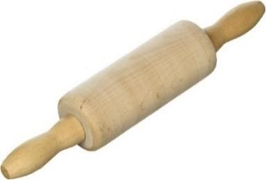 Kesper Dečija oklagija bukovo drvo 11,5cm o 4,5cm, Smeđa