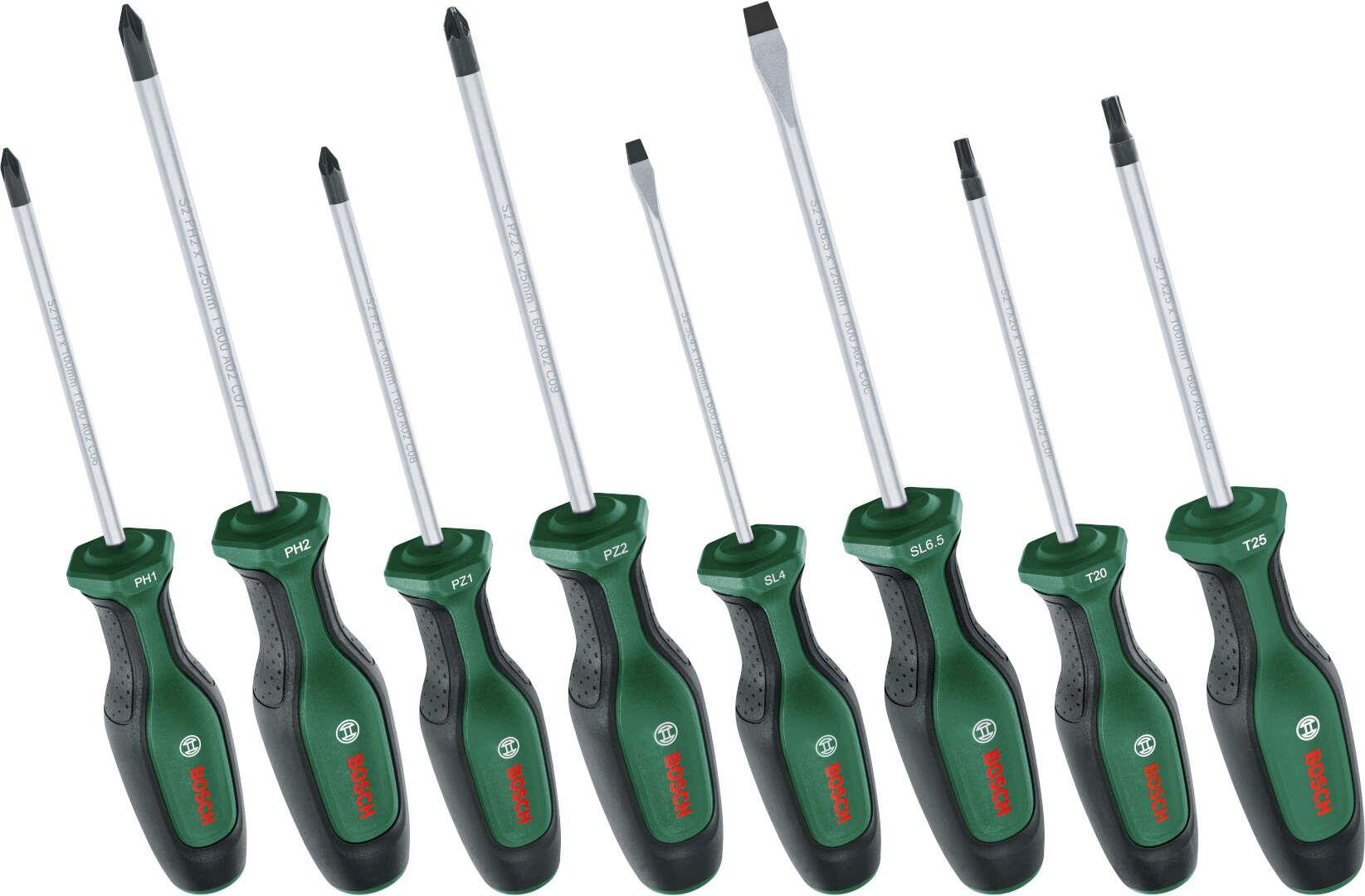 Bosch 8-delni set odvijača PH/PZ/SL/TX 1600A02BX8