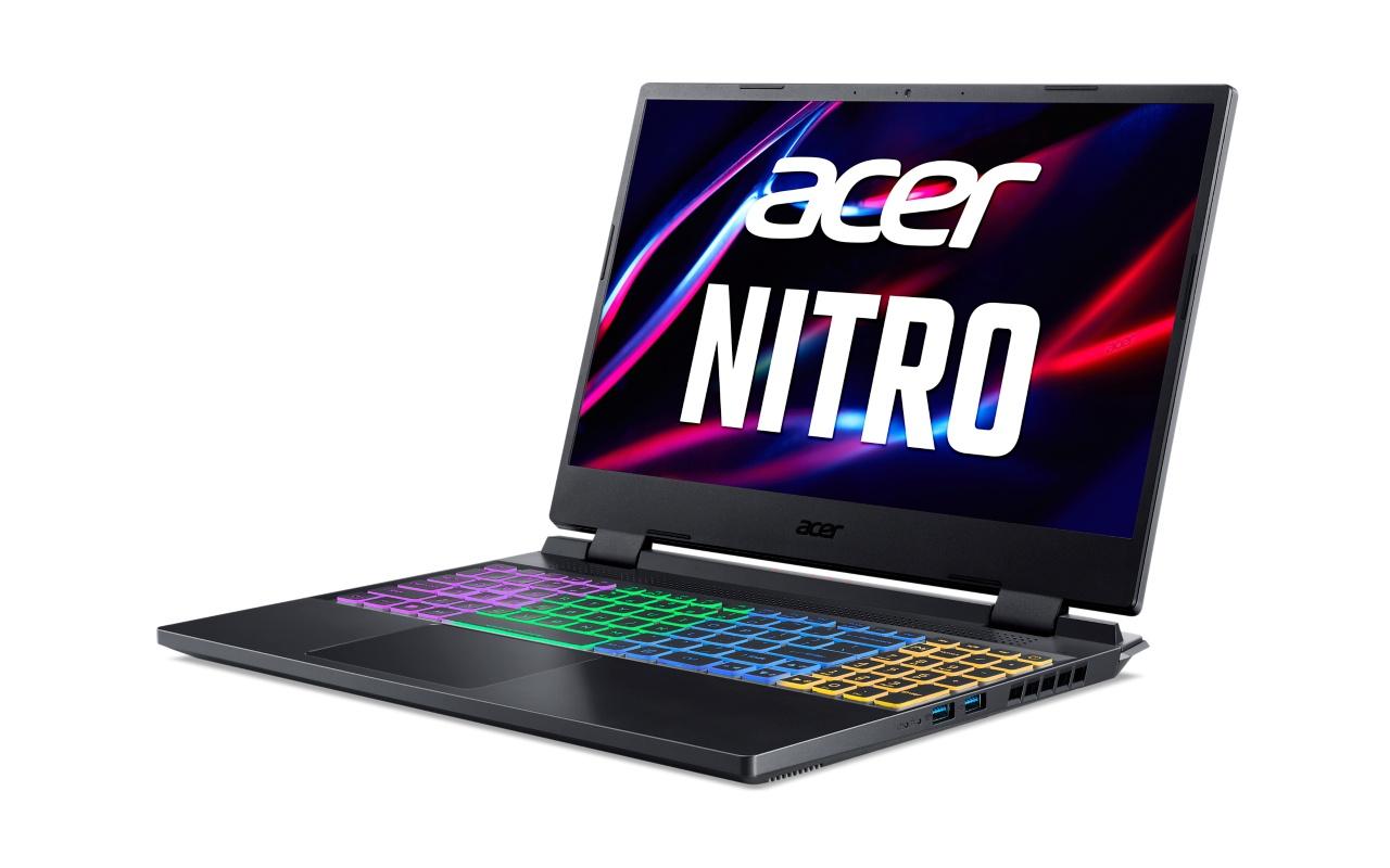 Acer Laptop Nitro 5 AN515-58-90YD 15.6'', IPS 144 Hz, Intel Core i9-12900H, 16GB, 512 GB, PCIe Gen4 SSD, RTX 4060 8GB VRAM, Obsidian Black