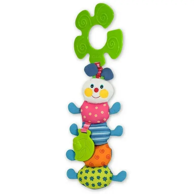 K's Kids Igračka za kolica Šareni crvić