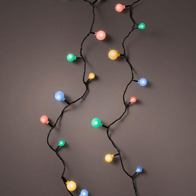 Spoljašnje LED novogodišnje lampice Cherry Multi L900cm Lumineo, 494659