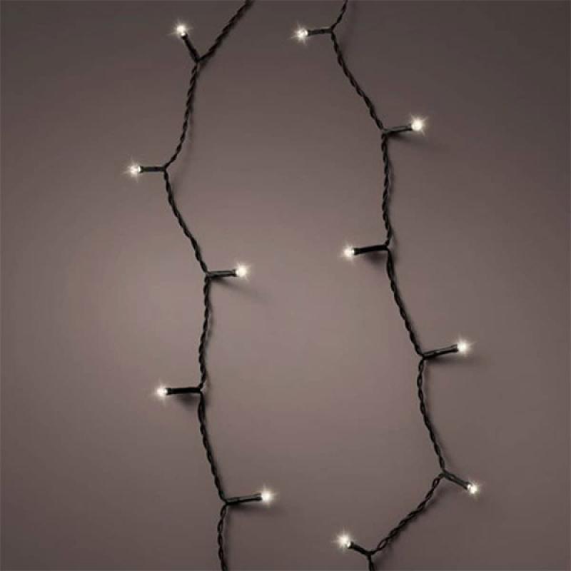 Led novogodišnje lampice baterija 8 funkcija topla bela L172,5cm Lumineo, 497101