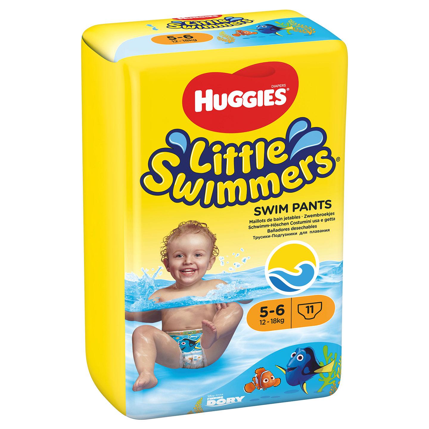 Selected image for Huggies Pelene za kupanje Little Swimmers, Veličina 5-6, 12-18kg, 11 komada