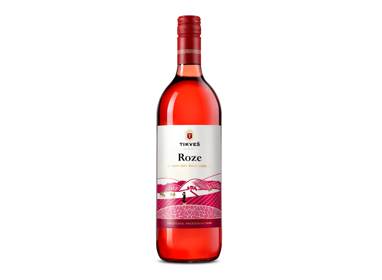 Selected image for TIKVEŠ Rose vino 1L
