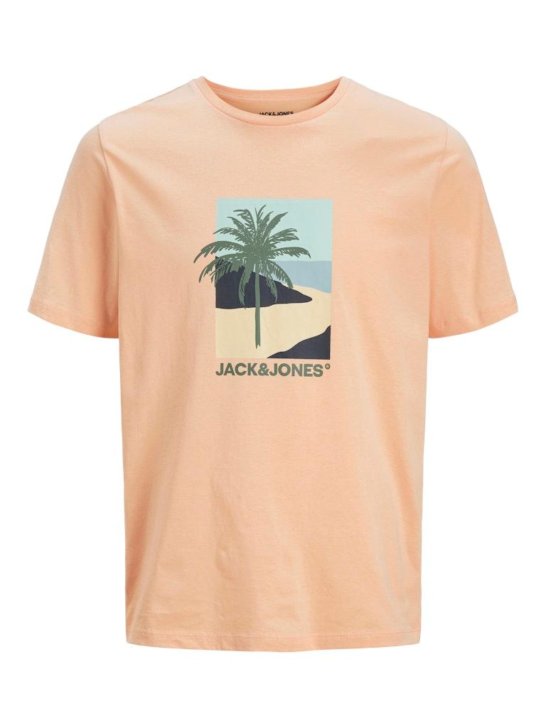 JACK & JONES Muška majica 12269416, Kajsija