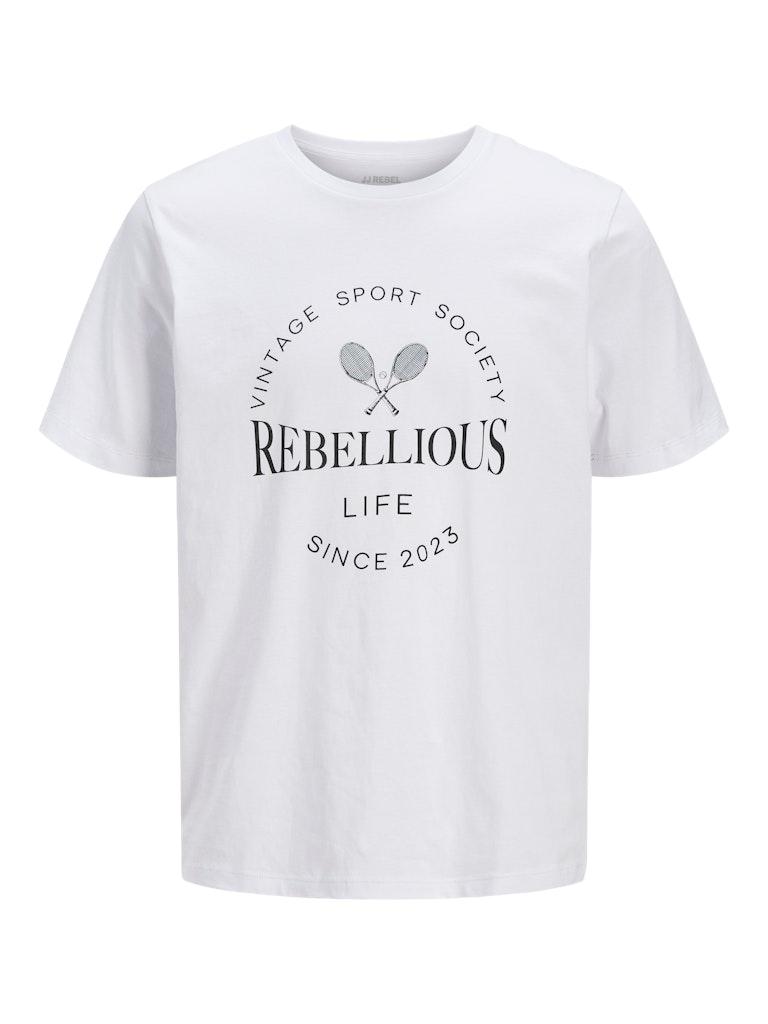 JJ REBEL Muška majica 12271138, Bela