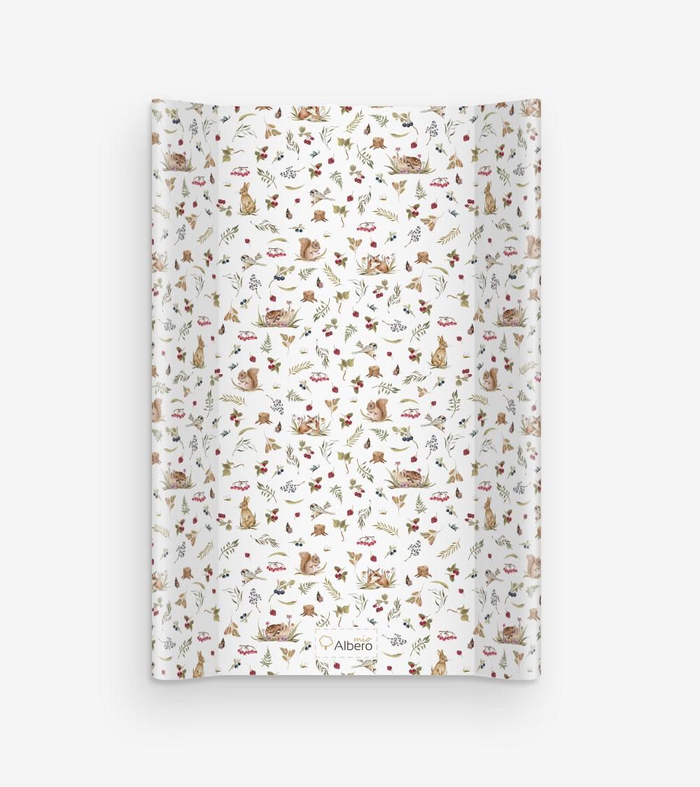 AlberoMio podloga za presvlačenje 70x47cm, Forest Friends PT70 F003, šarena