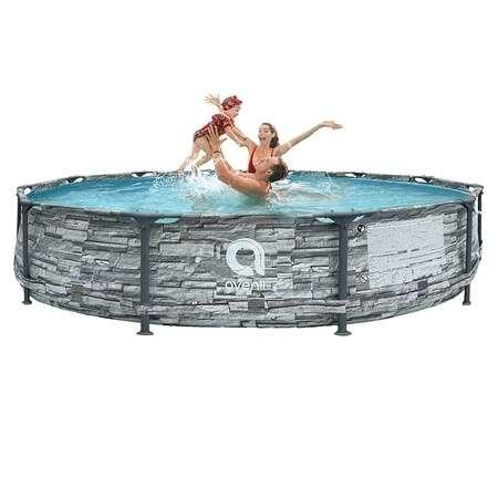 Avenli Bazen Frame plus, 360x100cm, Sivi