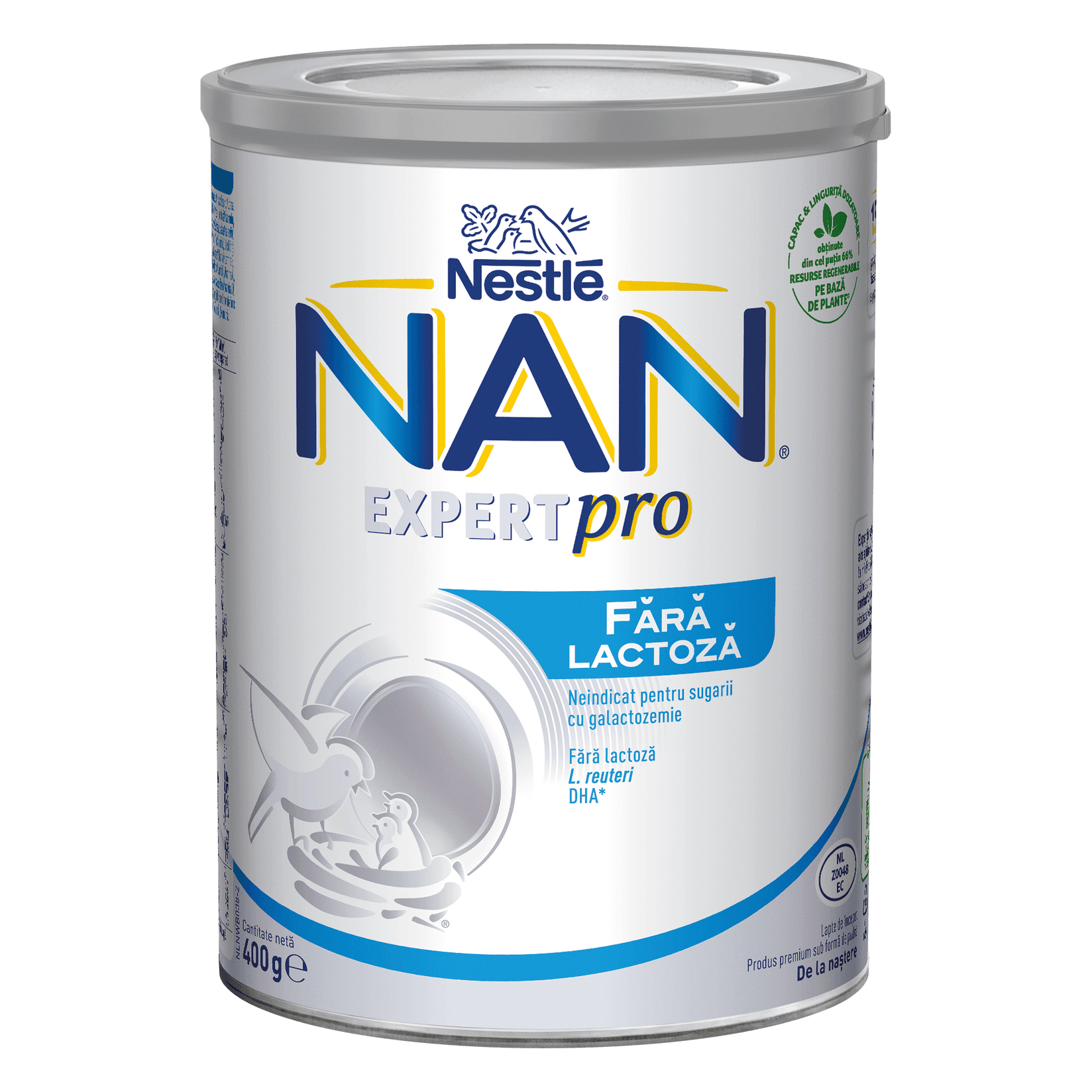 NESTLE Mleko za odojčad NAN, Bez laktoze 400G