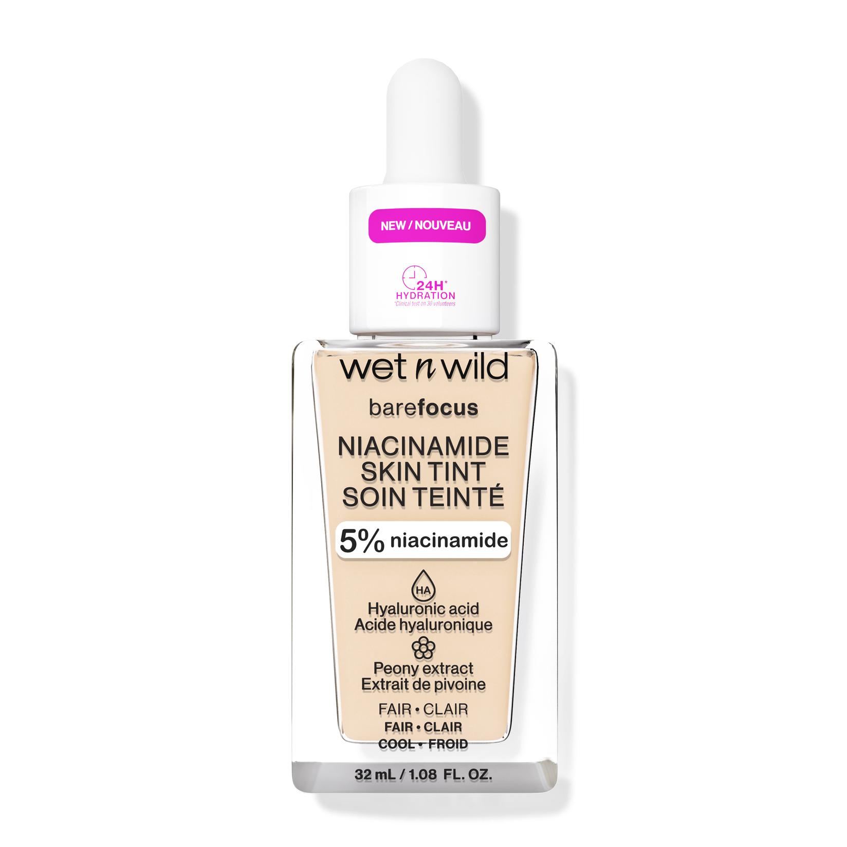 wet n wild Bare focus niacinamide skin tint Tonirani serum fair 32ml