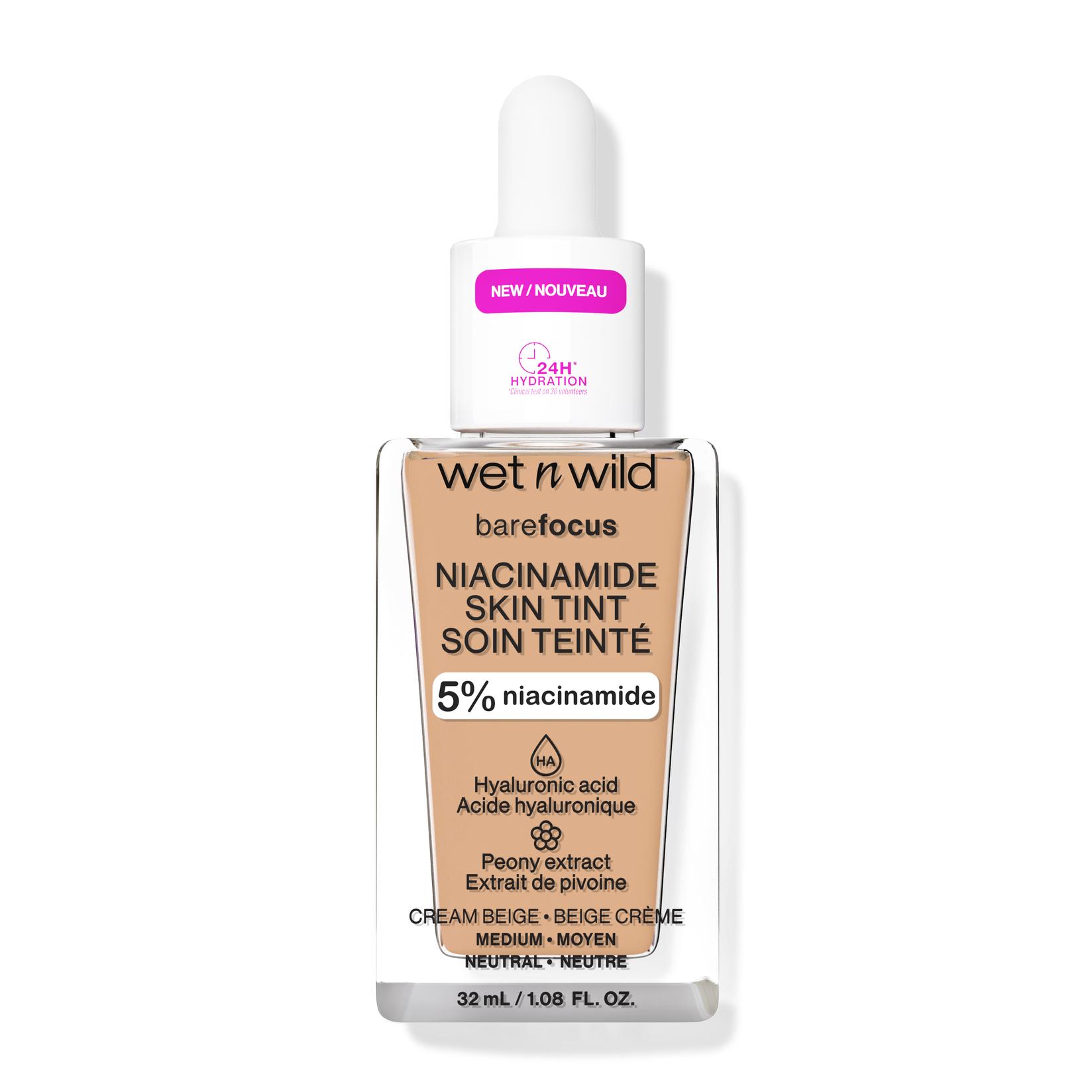 wet n wild Bare focus niacinamide skin tint Tonirani serum cream beige medium 32ml