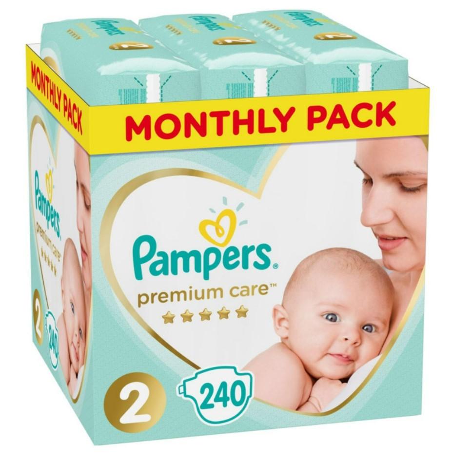 Pampers Pelene Premium Care 2, Monthly, MSB, 240/1