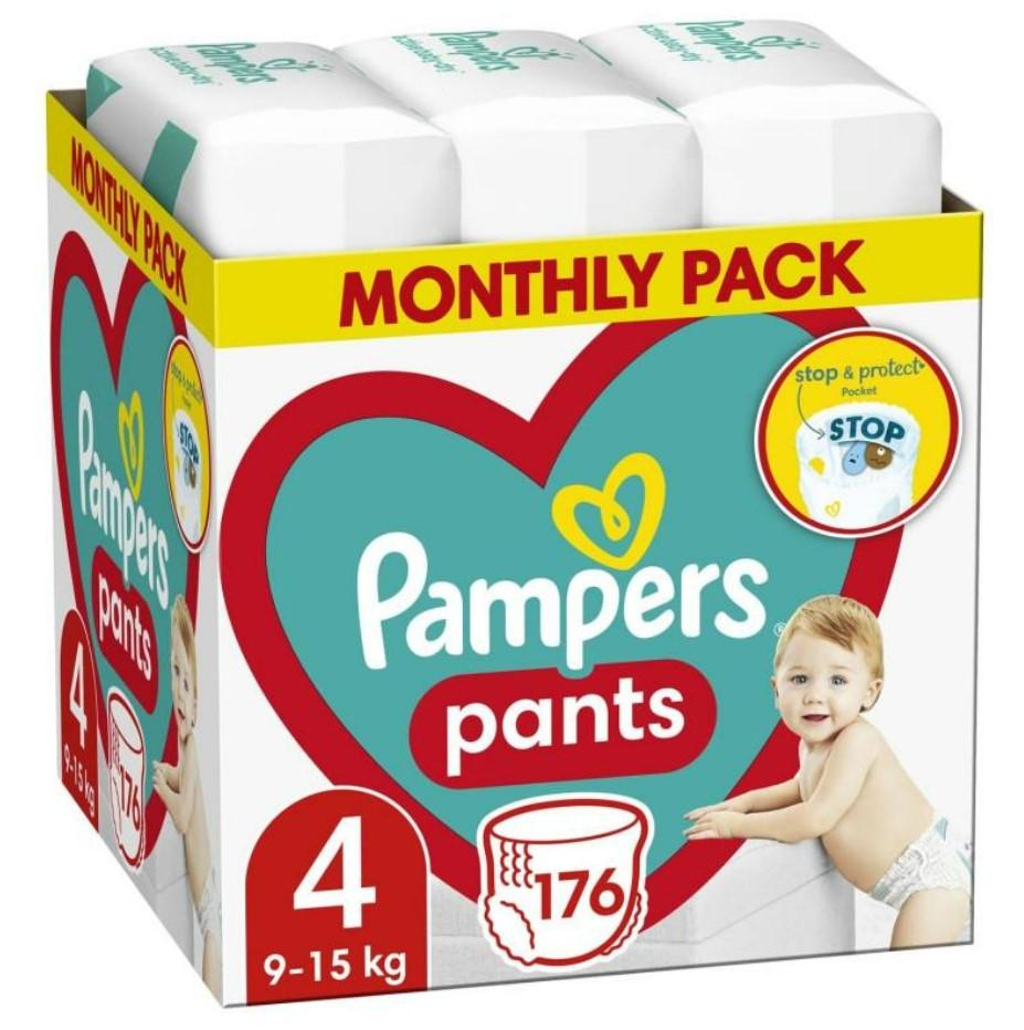 Pampers Pelene Pants 4, Monthly, 9-15 kg, 176/1