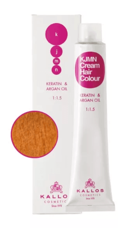 KALLOS Farba za kosu, 8.43 light copper golden blond, 100 ml