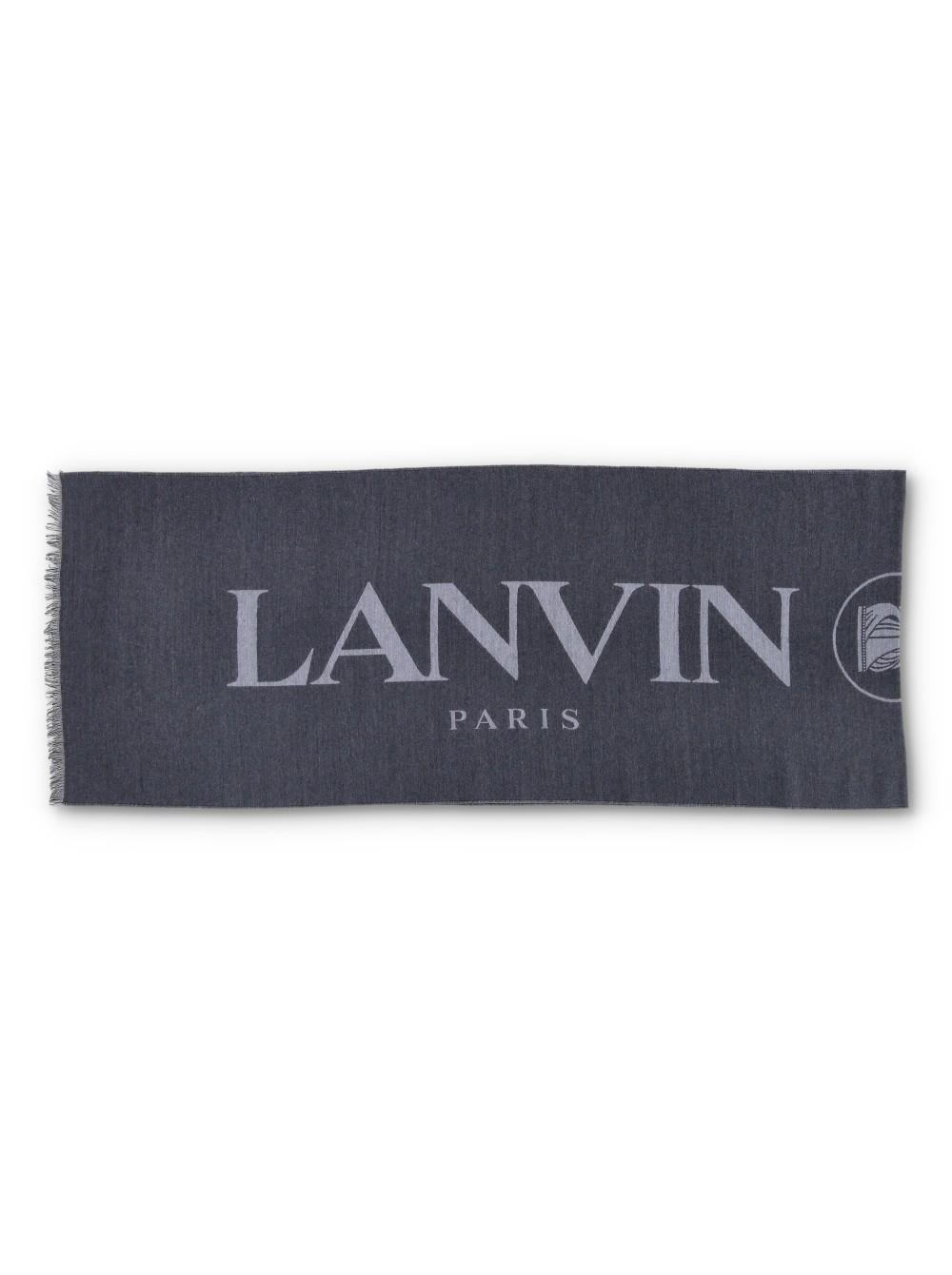 LANVIN Ženski šal 6L3518 J4946 3 sivi
