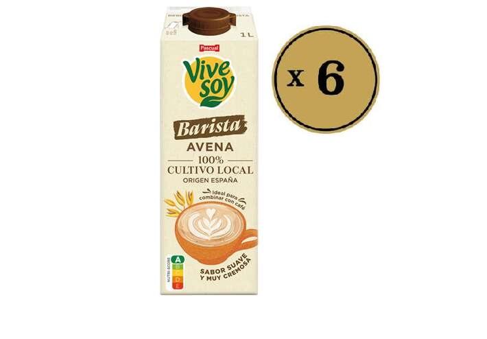 Vivesoy Sojin napitak Barista 1000 ml (sa šećerom), 6 komada