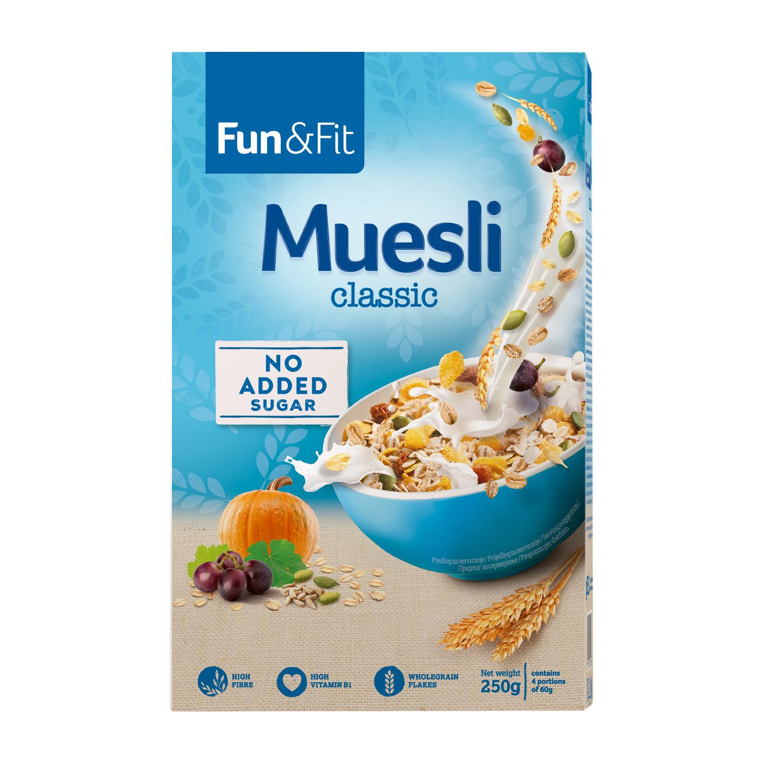 FUN&FIT Muesli classic 1kg