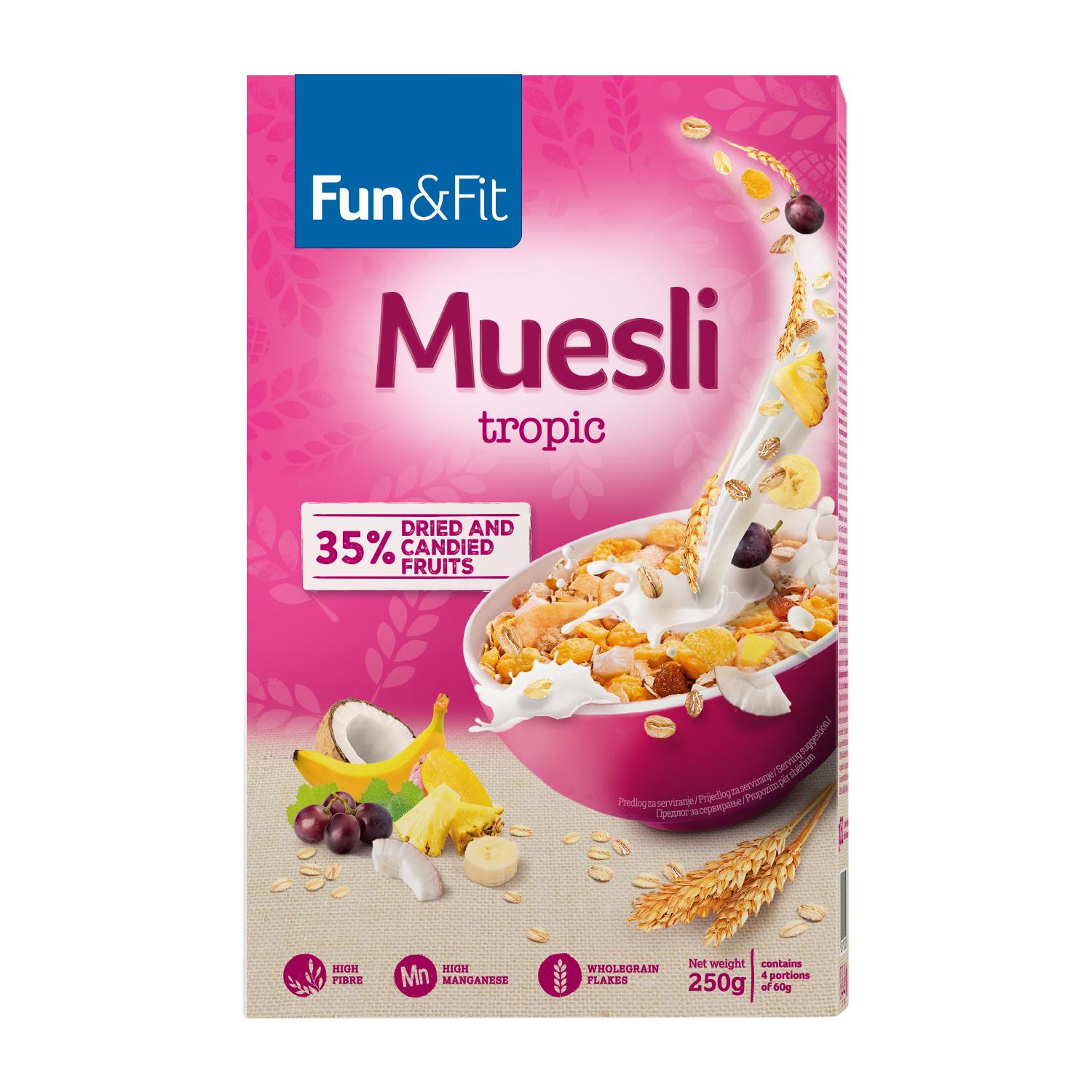 Selected image for FUN&FIT Muesli tropic 1kg