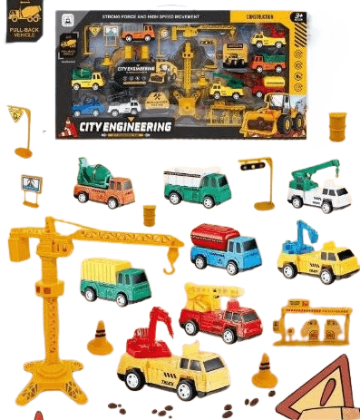 HK MINI Set igračaka građevinskih vozila