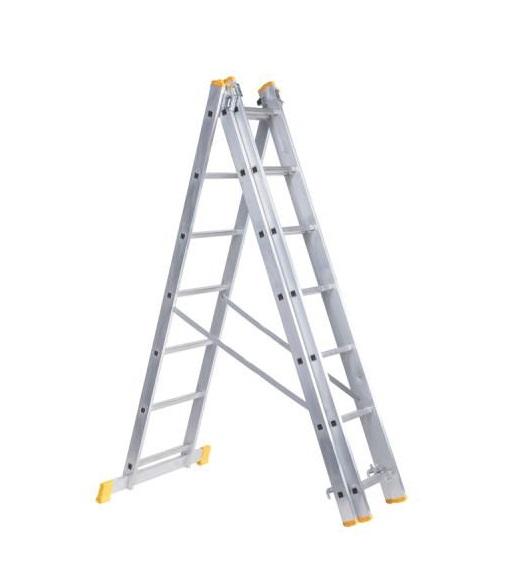 Bomber Aluminijumske merdevine, 3x7 gazišta