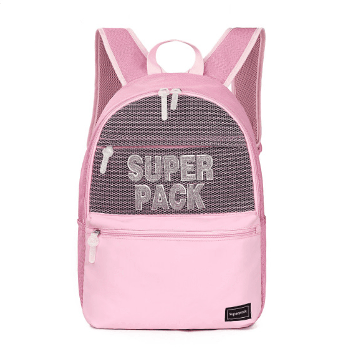 S-Cool Ženski ranac Teenage Superpack 45x30x15cm SC1662, Roze