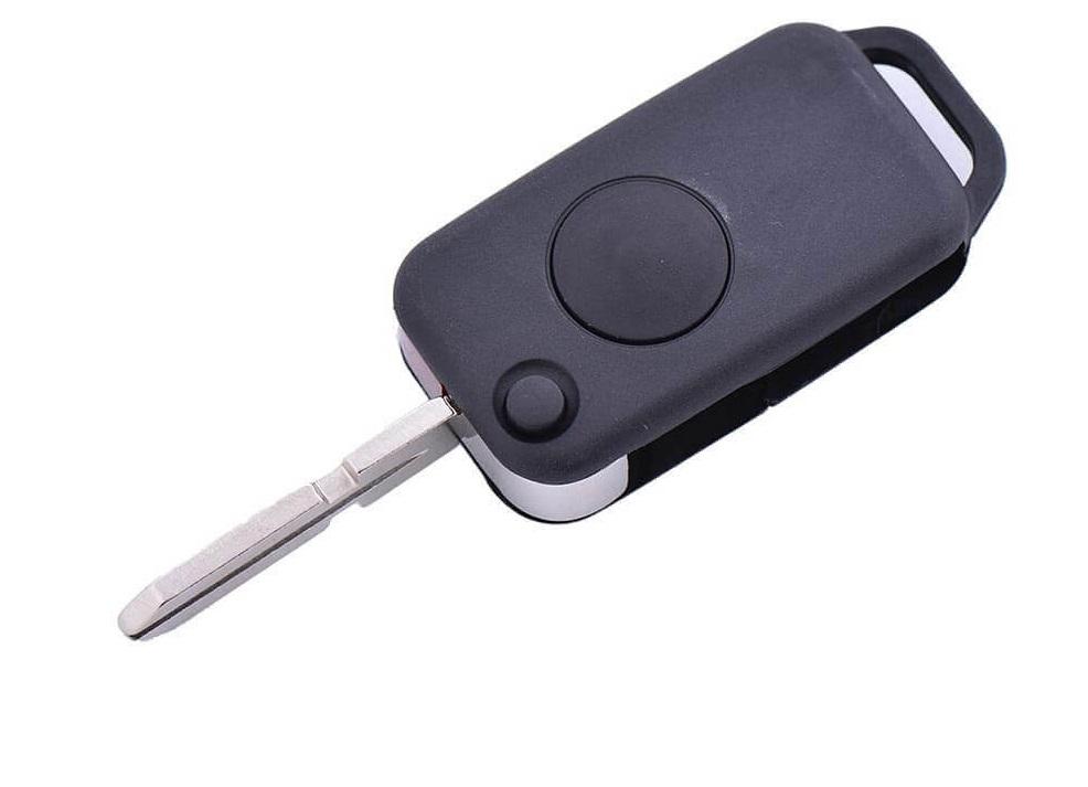 CAR 888 ACCESSORIES Kućište Oklop Ključa, 1 Dugme, Za Mercedes, Crno