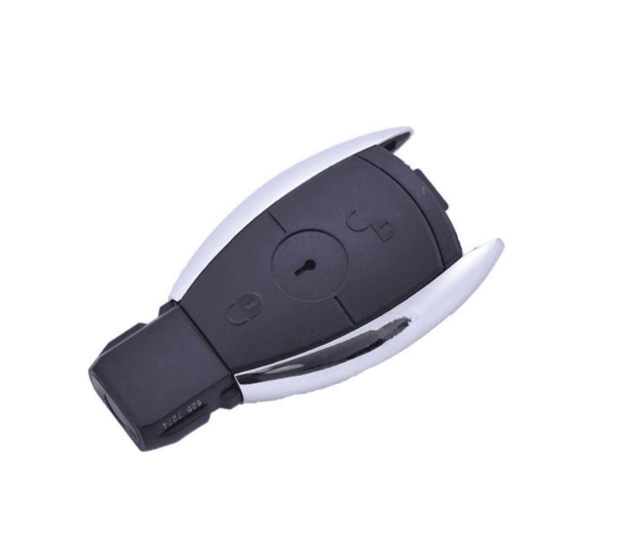 CAR 888 ACCESSORIES Kućište oklop ključa 2 dugmeta za Mercedes crno-sivo