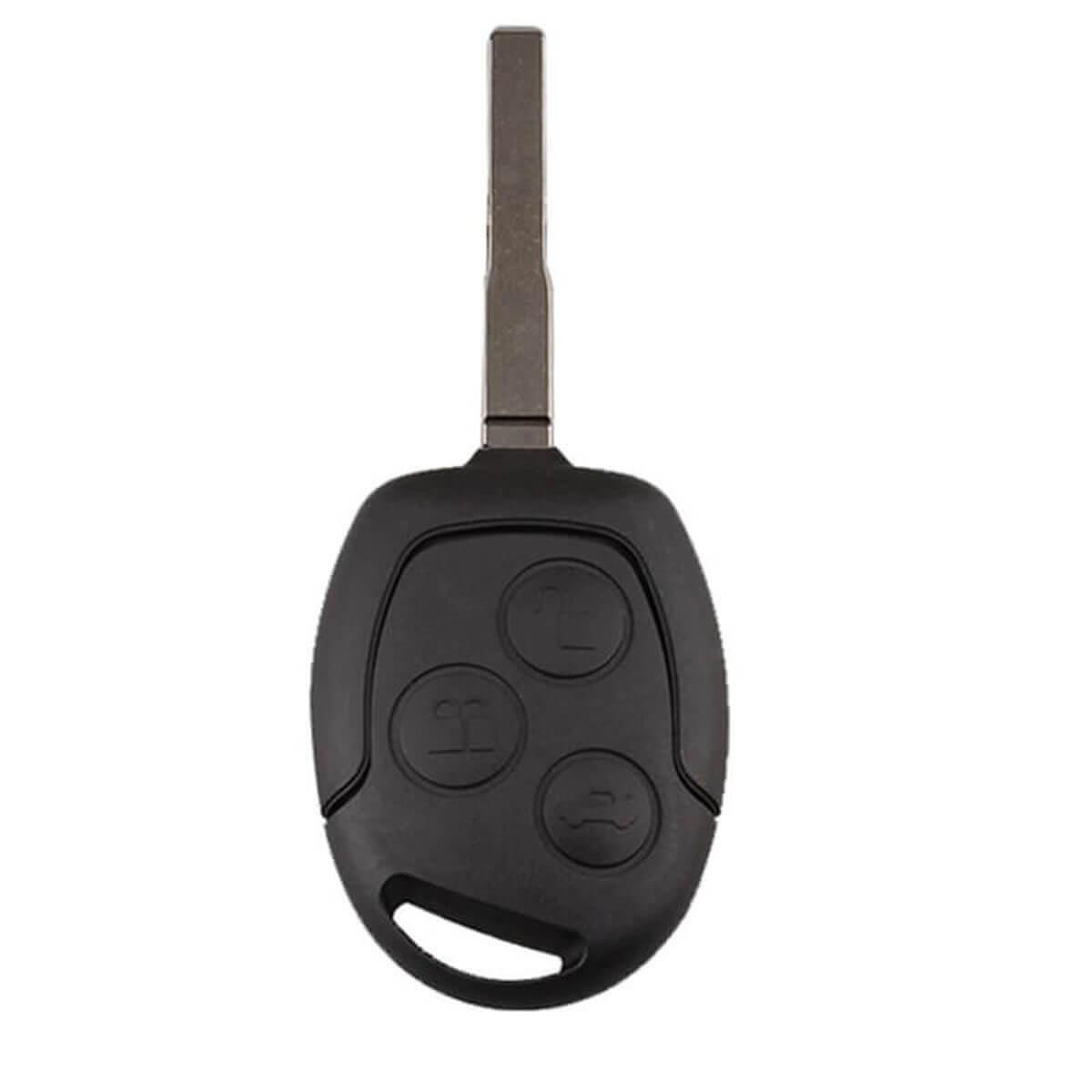 CAR 888 ACCESSORIES Kućiste Oklop Ključa, 3 Dugmeta, Za Ford, Crno