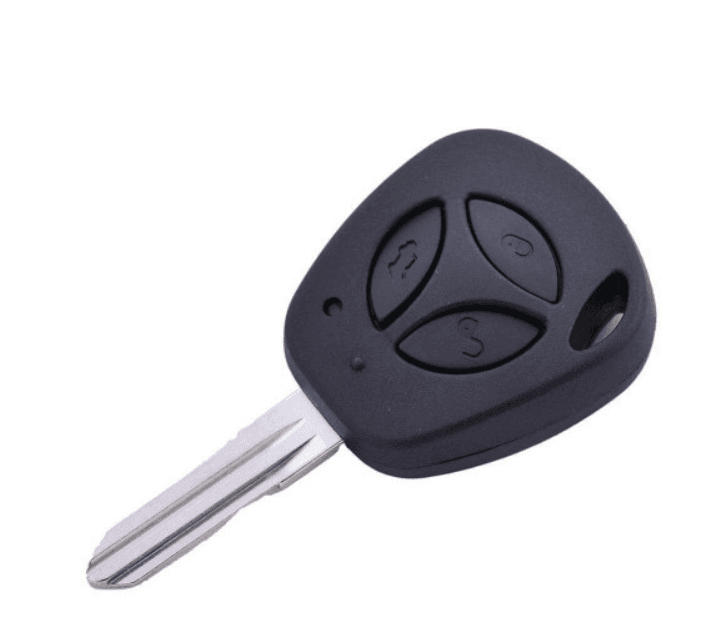 CAR 888 ACCESSORIES Kućište oklop ključa 3 dugmeta za Ladu crno