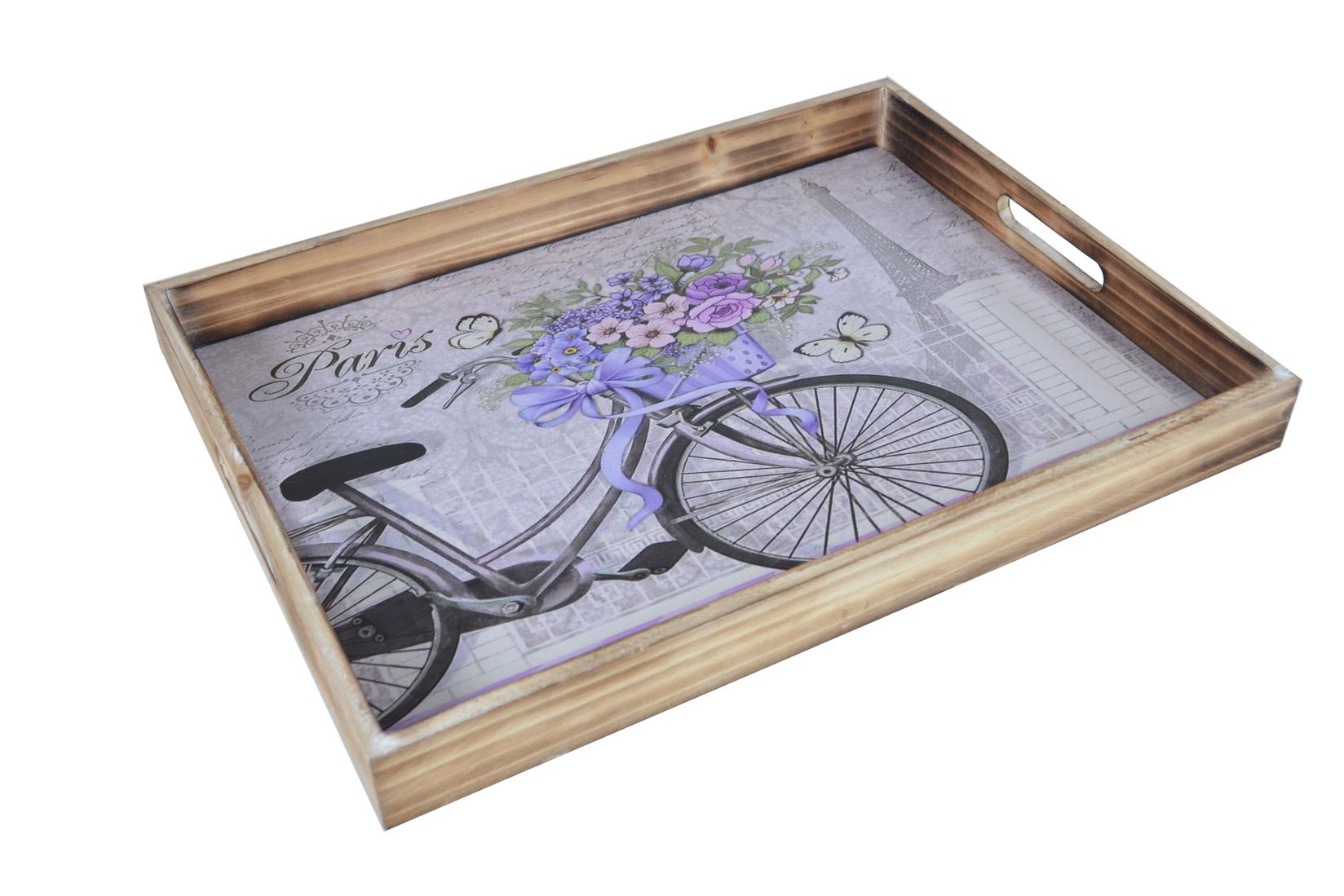 Sigma Poslužavnik KIN-23236L, 40x30 cm, Smeđi