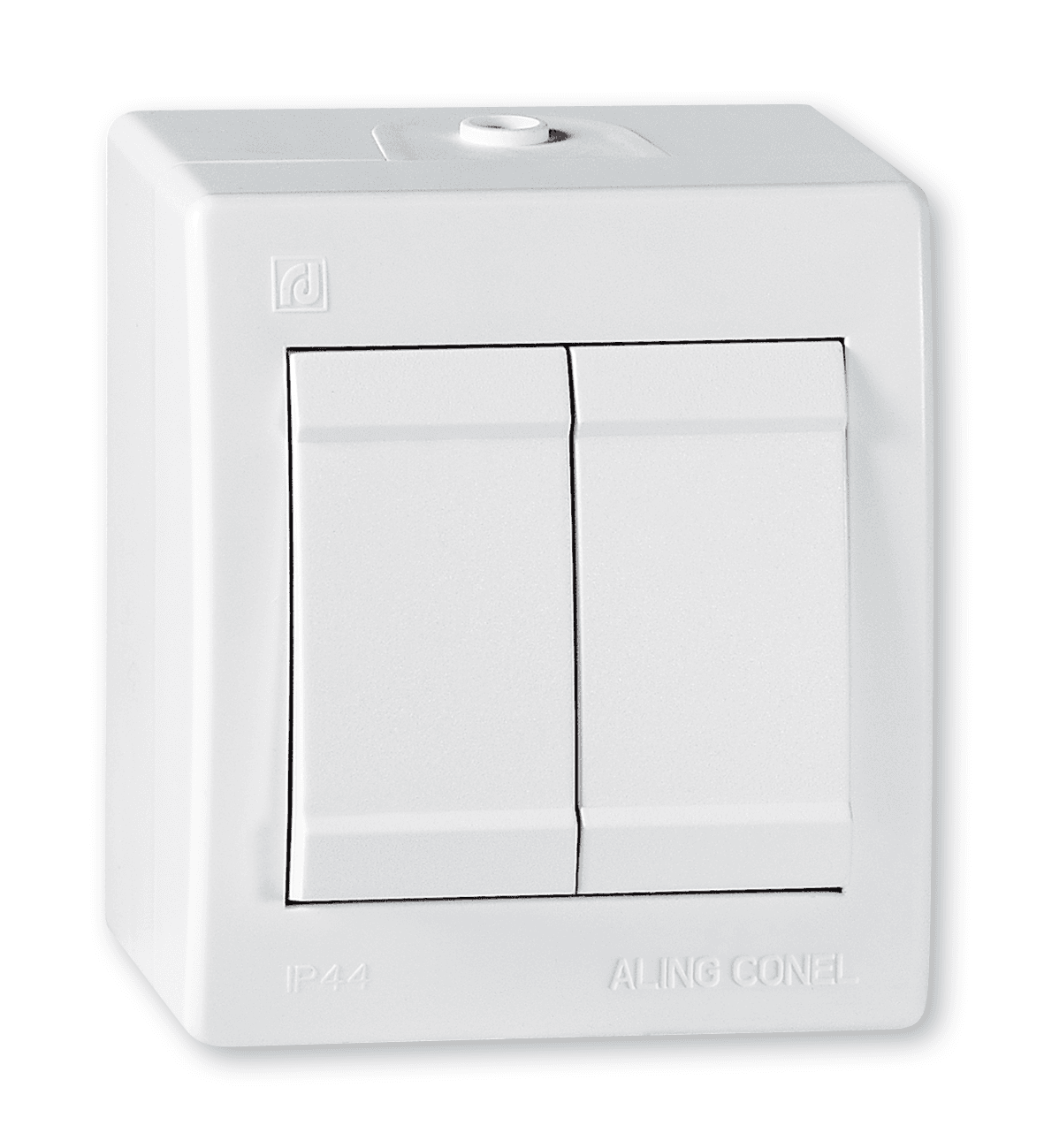 ALING-CONEL POWER10A Sklopka serijska, 250V~, IP44, Bela