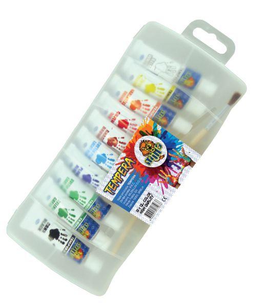 MILLA Tempere, 12ml, PVC, 10 komada