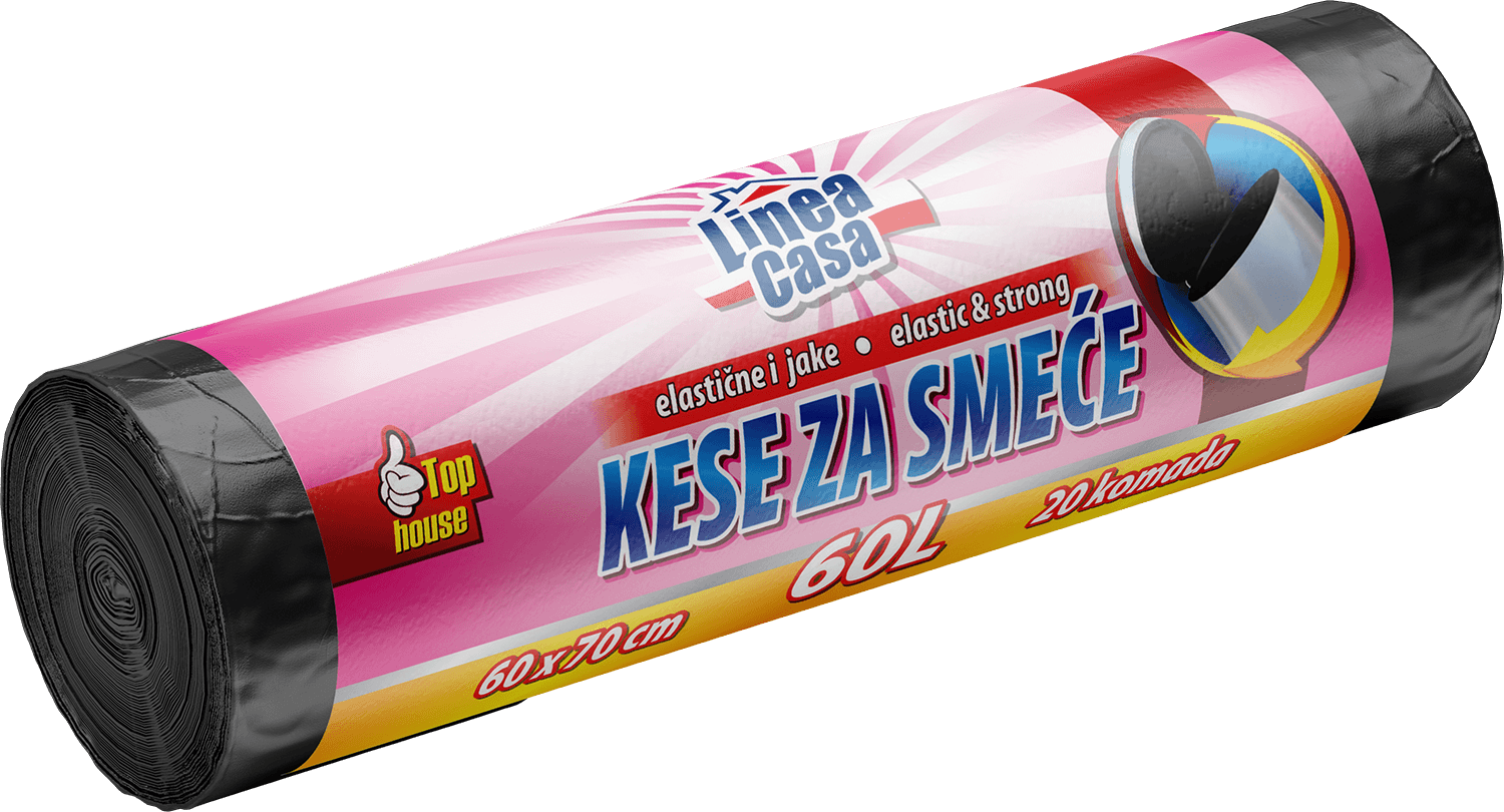 Linea Casa Kese za smeće HD 60l, 60x70, 20 komada
