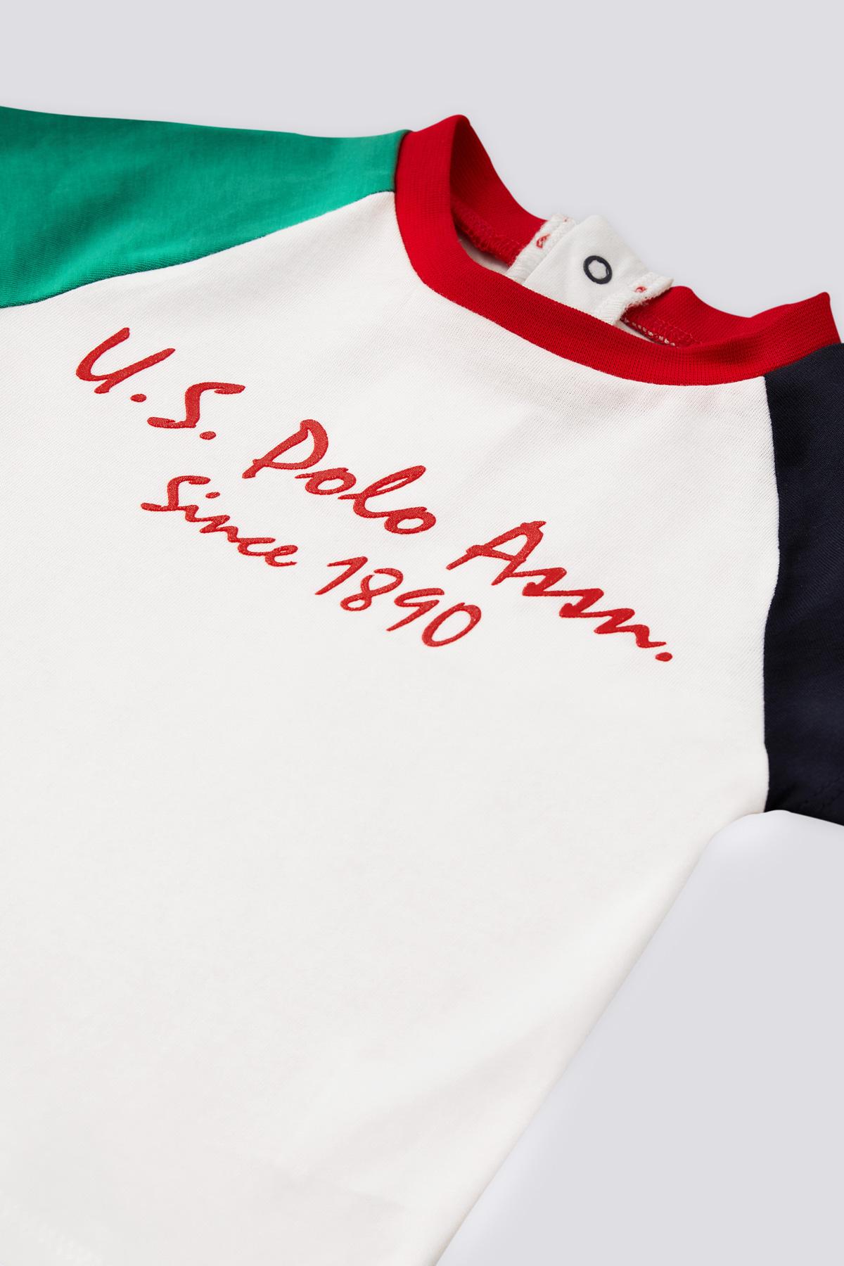 Selected image for U.S. Polo Assn. Komplet za bebe USB1823, Crno-beli