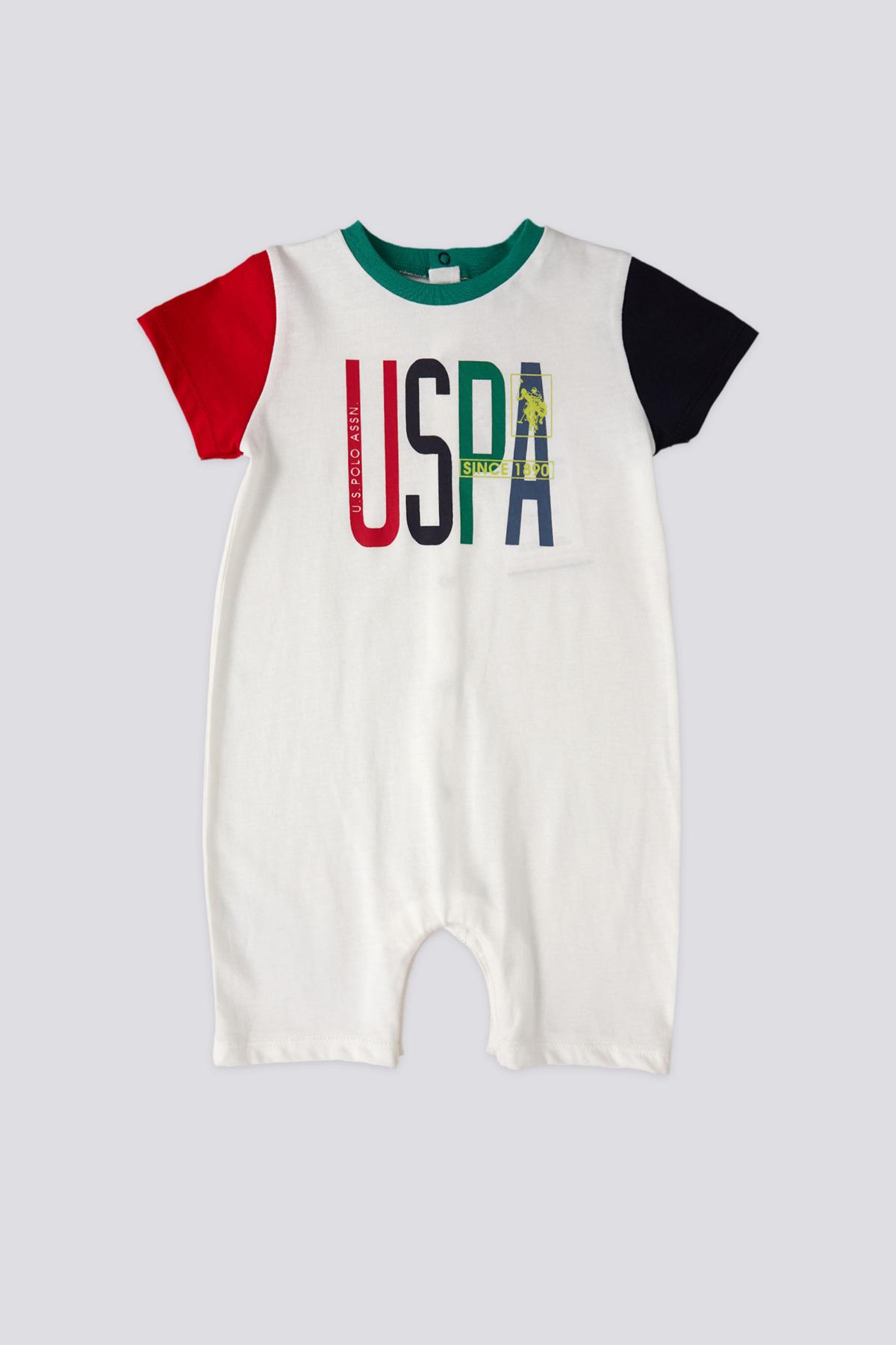 Selected image for U.S. Polo Assn. Odelo za bebe USB1825, Bez stopica, Belo