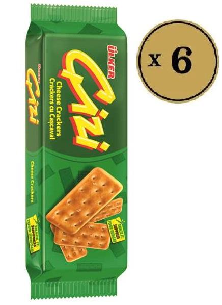 Ulker Cizi Kreker sa sirom 70g, 6 komada