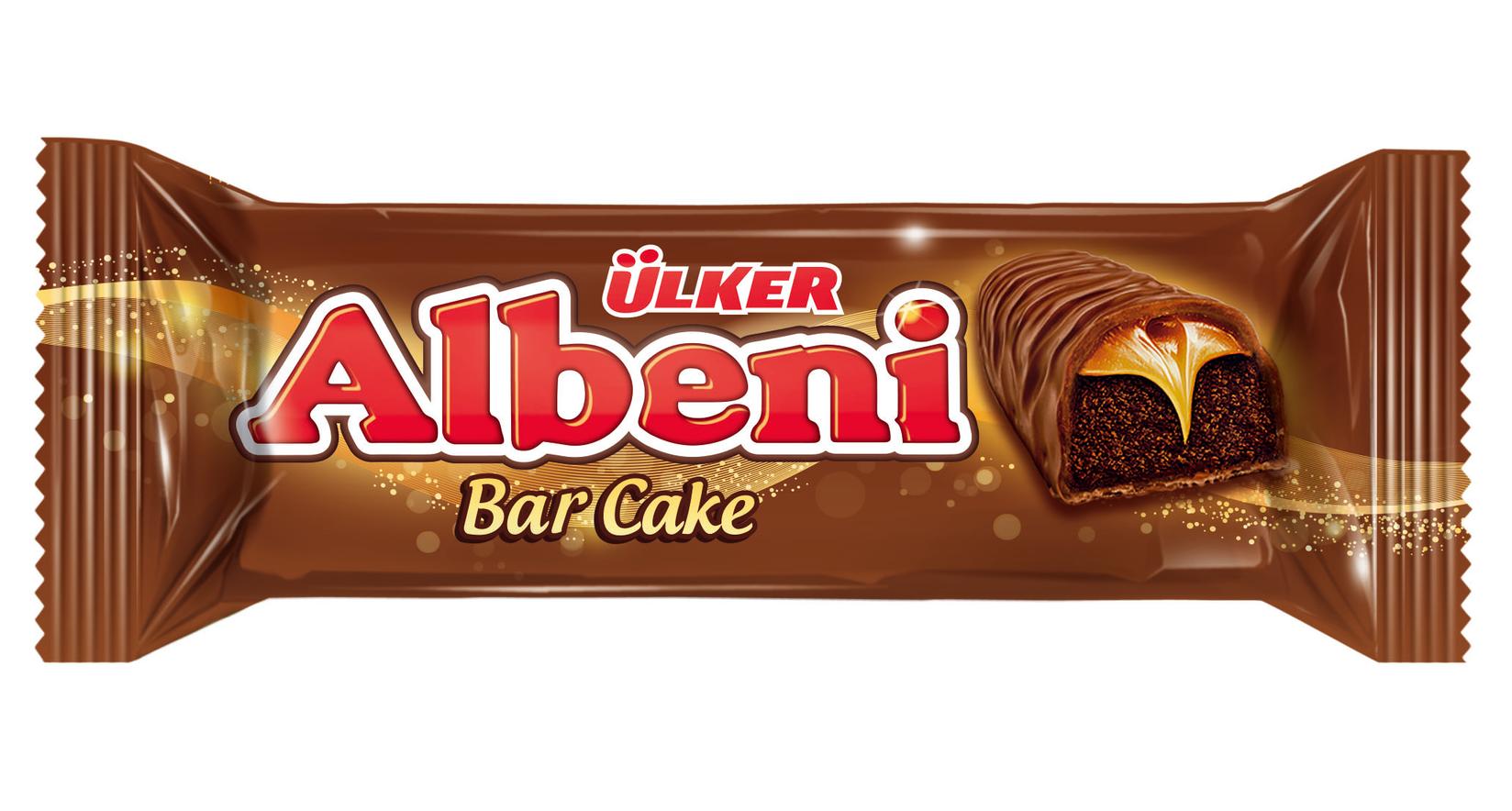 Ulker Albeni, mekani kakao biskvit preliven karamelom i mlečnom čokoladom 30g, 4 komada