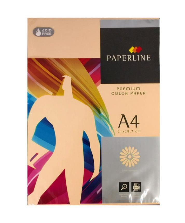 PAPERLINE Fotokopir papir u boji A4 pastel kajsija