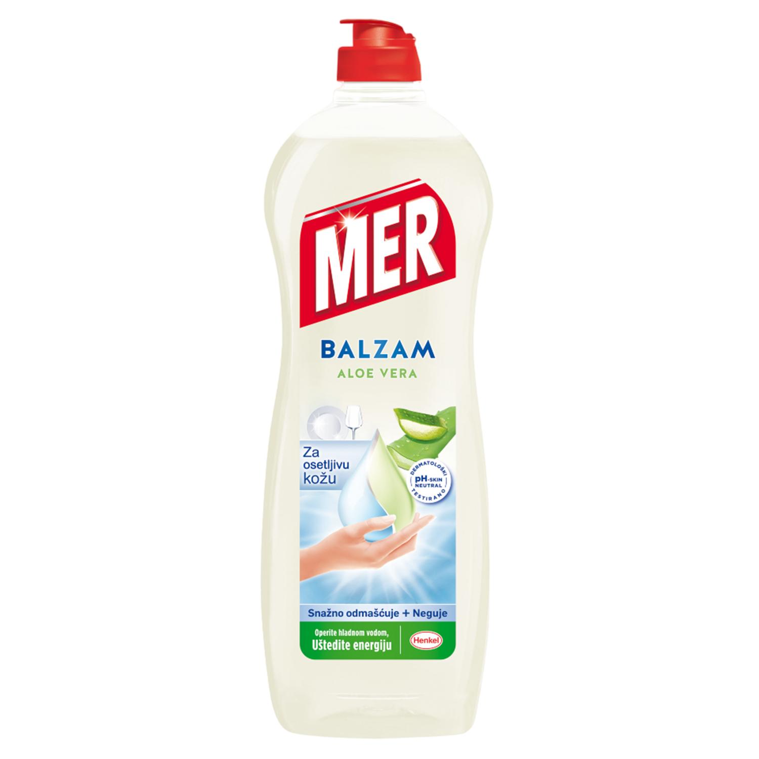 MER Balsam Aloe Vera Deterdžent za pranje sudova, 750 ml